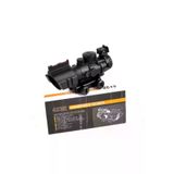 Kuzgun Ticaret Spıke 4x32 Kırmızı Işıklı Dürbünü 4x32 ( Lisinya )