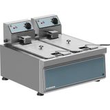 Kuzhine MİNİ FRİTÖZ ÇİFTLİ ELEKTRİKLİ (MINI ELECTRIAL DOUBLE FREYER) 3+3 LT