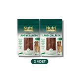 Kuzu Etli ve Kolajenli Tahılsız Köpek Et Ödülü 80 Gr. - 2 Adet