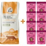 Kuzu Etli Yetişkin Kedi Maması 2 kg + 8 Adet Kito Fresh Somon Etli %100 Taze Içerikli Mama