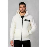 Kuzu Tüylü Astarlı Peluş Mont