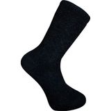 Kuzu Yünü Havlu Erkek Çorabı - Eskimo - Siyah - No: 41-44 (13905) - Çok Renkli