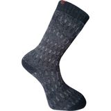 Kuzu Yünü Havlu Erkek Çorabı - Yupik - Gri - No: 41-44 (13906) - Çok Renkli