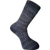 Kuzu Yünü Havlu Erkek Çorabı - Yupik - Gri - No: 41-44 (13906)