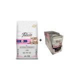Kuzulu Yavru Kedi Maması 12 Kg + 12 Adet Kuzulu Yavru Yaş Mama 85 Gr