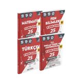 Kva Yayınları 2026 LGS 8. SINIF KORAY VAROL TÜRKÇE MATEMATİK FEN SOSYAL BRANŞ 25 Sistematik Sarmal Deneme SET SSD