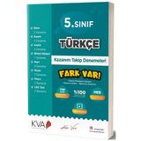 Kva Yayınları 5. Sınıf Türkçe Fark Var Kazanım Takip Denemeleri