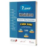 Kva Yayınları 7. Sınıf İngilizce Fark Var Kazanım Takip Denemeleri
