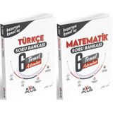 KVA Yayınları Kva 6. Sınıf Türkçe + Matematik Temel Adımlar Soru Seti 2 Kitap 2023