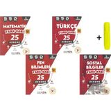 KVA Yayınları (Sınıf: 5) Matematik Fen Türkçe Sosyal 25 Deneme