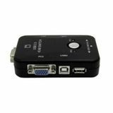 KVM Switch 2 Port Usb Vga Switch 2 PC Kasa Tek Kontrol