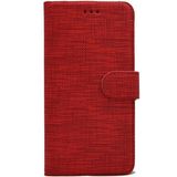 Kvy General Mobile Gm 5 Plus Spor Kumaş Cüzdan Kılıf Kırmızı