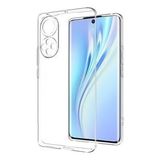 Kvy Huawei Honor 50 Kamera Korumalı Süper Silikon Şeffaf Kılıf