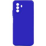 Kvy Huawei Nova Y70 Biye Silikon Kılıf - Mavi