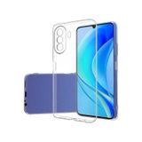 Kvy Huawei Nova Y70 Kamera Korumalı Süper Silikon Şeffaf Kılıf