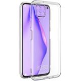 Kvy Huawei P40 Lite Kamera Korumalı Süper Silikon Kılıf - Şeffaf