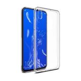 Kvy Huawei Y5 2019 Kamera Korumalı Süper Silikon Kılıf - Şeffaf