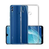 Kvy Huawei Y7 2019 Kamera Korumalı Süper Silikon Kılıf - Şeffaf