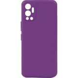 Kvy Infinix Hot 12 Biye Silikon Kılıf - Mor