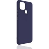 Kvy Oppo A15S Biye Silikon Kılıf - Lacivert