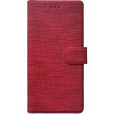Kvy Oppo A31 Spor Kumaş Cüzdan Kılıf Ekran Koruyucu - Kırmızı