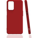Kvy Oppo A55 Biye Silikon Kılıf - Kırmızı