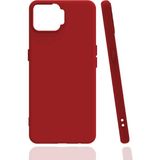 Kvy Oppo A73 Biye Silikon Kılıf - Kırmızı