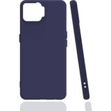 Kvy Oppo A73 Biye Silikon Kılıf - Lacivert