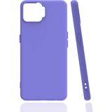 Kvy Oppo A73 Biye Silikon Kılıf - Lila