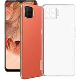 Kvy Oppo A73 Kamera Korumalı Süper Silikon Kılıf Ekran Koruyucu - Şeffaf