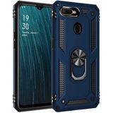 Kvy Oppo Ax7 Yüzüklü Standlı Vega Kılıf - Lacivert