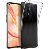 Kvy Oppo Find X2 Kamera Korumalı Süper Silikon Şeffaf Kılıf