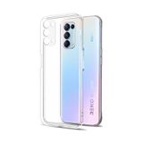 Kvy Oppo Reno 5 Kamera Korumalı Süper Silikon Şeffaf Kılıf