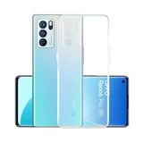 Kvy Oppo Reno 6 Kamera Korumalı Süper Silikon Şeffaf Kılıf