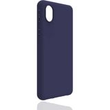 Kvy Samsung Galaxy A01 Core Biye Silikon Kılıf - Lacivert