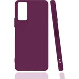Kvy Samsung Galaxy A02S Biye Silikon Kılıf - Mor