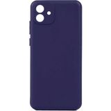 Kvy Samsung Galaxy A04 Biye Silikon Kılıf - Lacivert