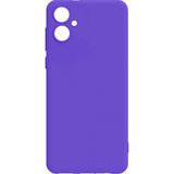 Kvy Samsung Galaxy A04E Biye Silikon Kılıf - Mor