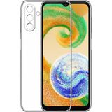 Kvy Samsung Galaxy A04S Şeffaf Kamera Korumalı Süper Silikon Kılıf