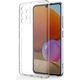 Kvy Samsung Galaxy A13 4g Kamera Korumalı Süper Silikon Kılıf - Şeffaf