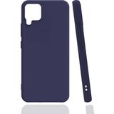 Kvy Samsung Galaxy A22 Biye Silikon Kılıf - Lacivert