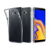 Kvy Samsung Galaxy J4 Core Kamera Korumalı Süper Silikon Kılıf Ekran Koruyucu - Şeffaf