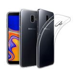 Kvy Samsung Galaxy J6 Plus Kamera Korumalı Süper Silikon Kılıf Ekran Koruyucu - Şeffaf
