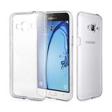 Kvy Samsung Galaxy J7 2015 Kamera Korumalı Süper Silikon Kılıf - Şeffaf