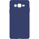 Kvy Samsung Galaxy J7 Biye Silikon Kılıf - Lacivert