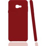 Kvy Samsung Galaxy J7 Prime 2 Biye Silikon Kılıf - Kırmızı