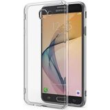 Kvy Samsung Galaxy J7 Prime Kamera Korumalı Süper Silikon Kılıf - Şeffaf
