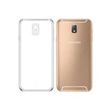 Kvy Samsung Galaxy J7 Pro Kamera Korumalı Süper Silikon Kılıf - Şeffaf