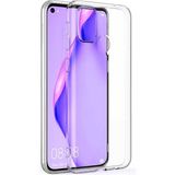 Kvy Samsung Galaxy M21 Kamera Korumalı Süper Silikon Kılıf - Şeffaf