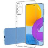 Kvy Samsung Galaxy M23 Kamera Korumalı Süper Silikon Kılıf - Şeffaf